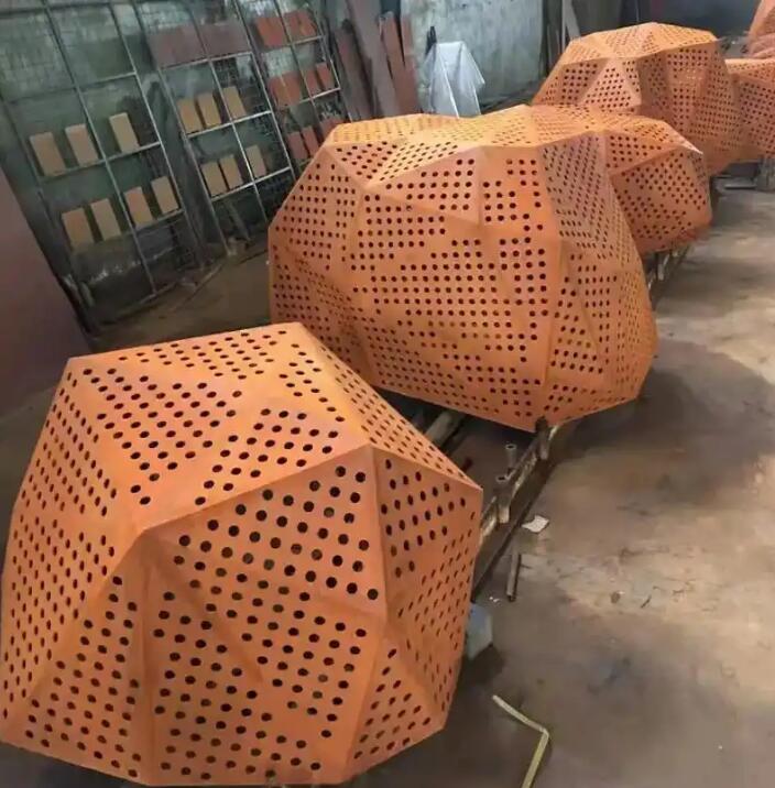 仪征耐候钢造型